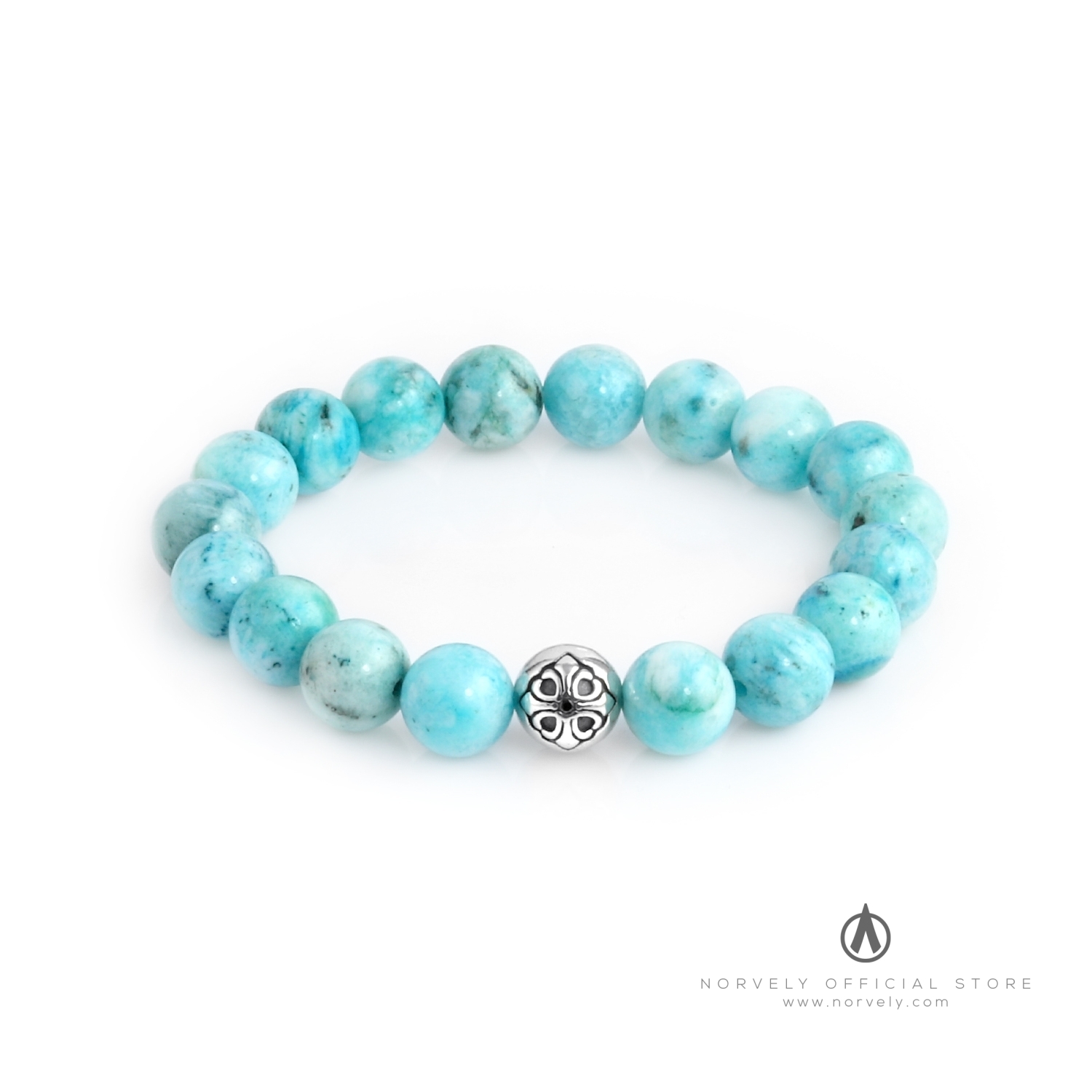 4*6MM Faceted Blue Hemimorphite Larimar Bracelet Boho Yoga Natural Stone  Jade Vintage Bead Hand